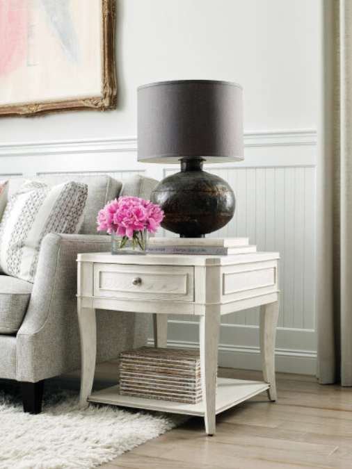 Hammary® Harmony Eggshell End Table-1