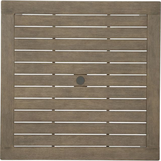 Signature Design by Ashley® Aria Plains Brown Outdoor Dining Table-2