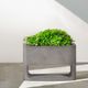 Armen Living Sunstone Grey Indoor or Outdoor Planter -5