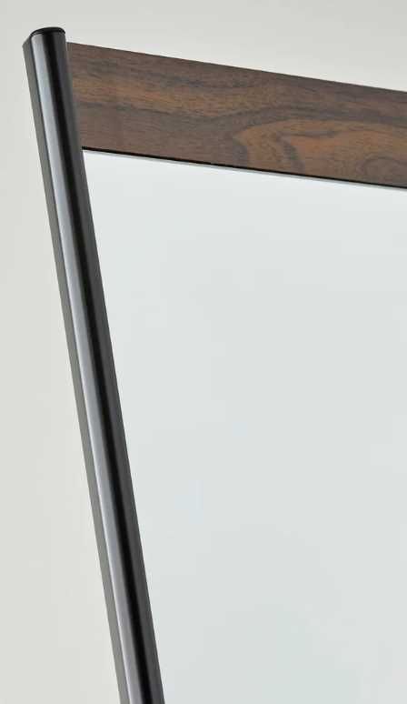 Adesso® Albert Black Floor Mirror-1
