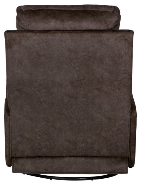 Catnapper® Niles Chocolate Swivel Glider Recliner-2