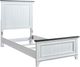 Liberty Furniture Allyson Park Charcoal/Wirebrushed White Youth Twin Panel Bed-0