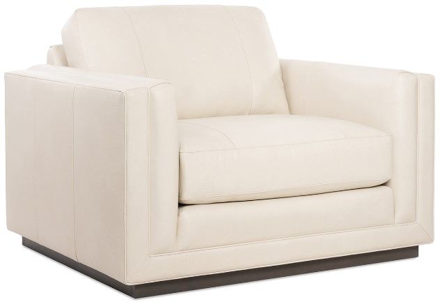 Smith Brothers Customizable 220 Leather Chair-0