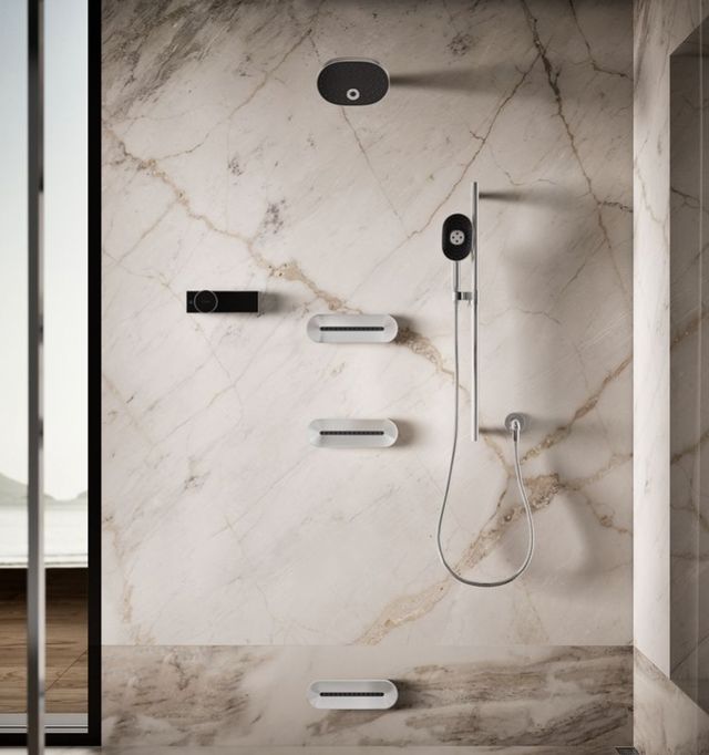 KOHLER® Statement® Polished Chrome 2.5 GPM Oblong Vichy Single-Function Body Spray-2