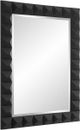 Uttermost® Studded Matte Black Mirror-3