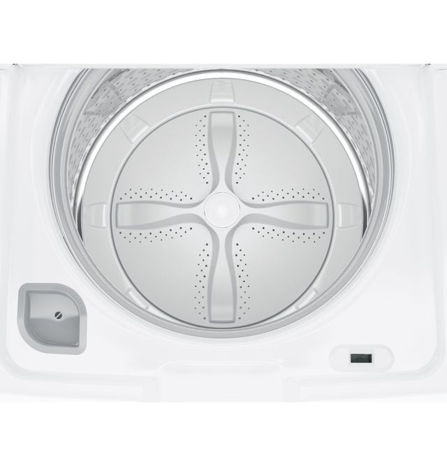 GE® 4.6 Cu. Ft. White Impeller Top Load Washer-4