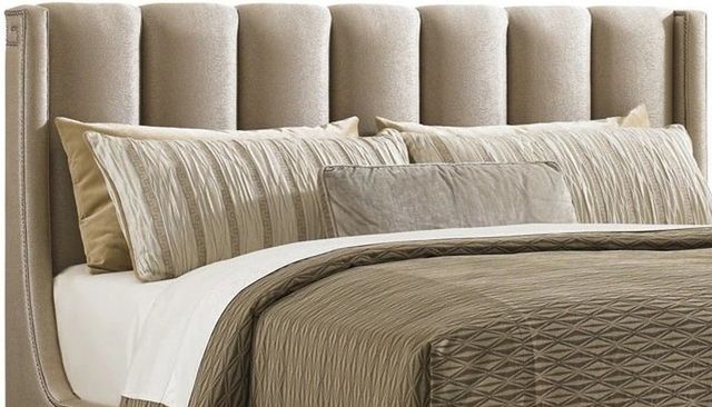 Lexington Home Tower Place Barrington Brown Queen Upholstered Headboard-0