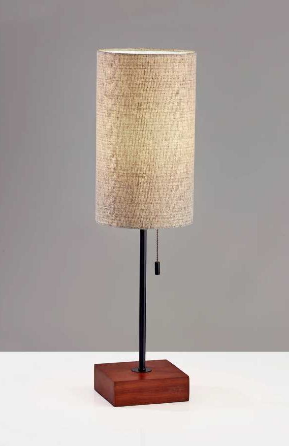 Adesso® Trudy Walnut Table Lamp-2