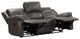 Furniture of America® Letha Gray Manual Reclining Sofa-1
