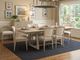 Riverside Furniture Carmella 2-Piece Pebble Oak Dining Upholstered Back Side Chair Set-1