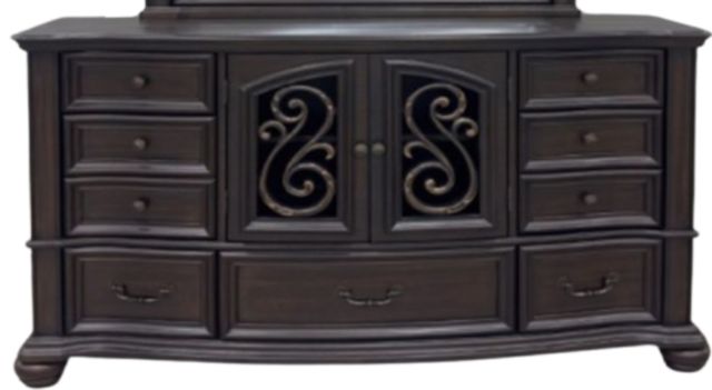 Elements International Brunswick Mahogany Dresser-0