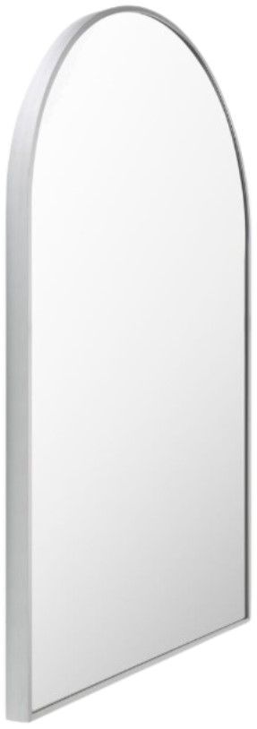 Surya Aranya Brushed Metallic/Silver Accent Mirror-1