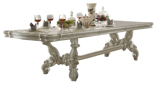 ACME Furniture Versailles Bone White Dining Table-0