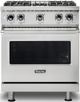 Viking® 4 Piece Stainless Steel Gas Kitchen Package-3