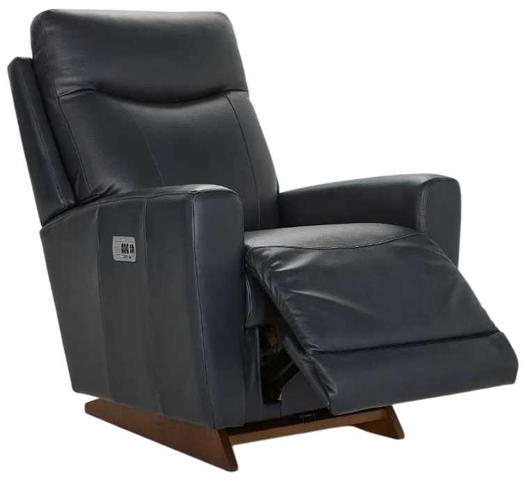 La-Z-Boy® Kodie Navy Power Rocking Recliner with Headrest