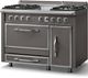 Viking® Tuscany 48" Damascus Gray Dual Fuel Pro Style Dual Fuel Range-2