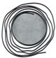 Crestview Collection Denver Black Wall Mirror-0