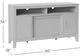Jofran Inc. Painted Canyon Brown Media Console with Electric Fireplace -3