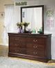 Signature Design by Ashley® Alisdair Reddish Brown Dresser and Mirror-2