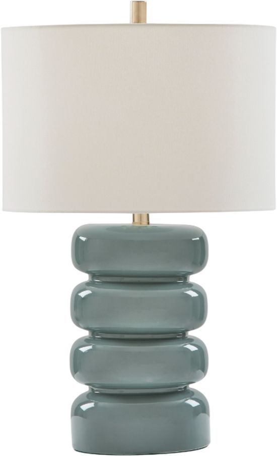 Signature Design by Ashley® Clayard Blue/Gray Table Lamp-2