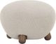 TOV Furniture Pucker Warm Gray Ottoman-0