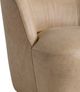 Bernhardt Tilly Bernhardt Living Brown Leather Swivel Chair-4