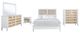 Coaster® Bexhill 5-Piece White Eastern King Bedroom Set-0