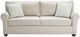 Best® Home Furnishings Customizable Shannon Queen Stationary Sofa Sleeper with Dark Walnut Legs-1