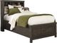 Liberty Furniture Thornwood Hills 3-Piece Rock Beaten Brown Twin Youth Bookcase Bedroom Set-1