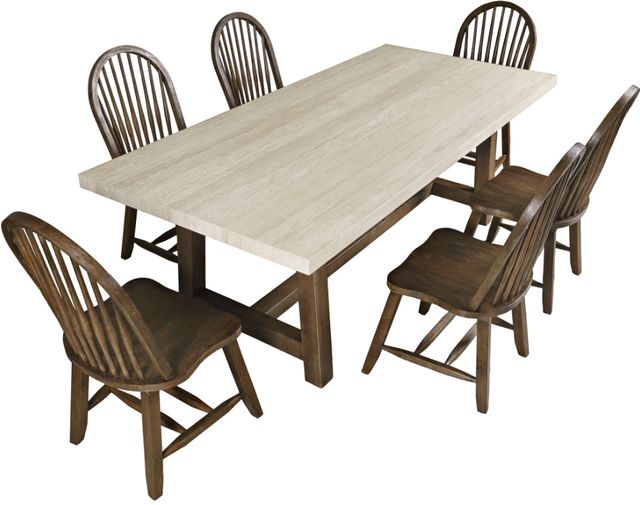 Jofran Inc. Sierrafina Cortado Hoop Back Dining Side Chair-1