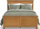 homestyles® Oak Park Brown Queen Panel Bed-1