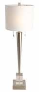 Sagebrook Home Carmelo Silver/White Buffet Table Lamp-1