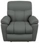 La-Z-Boy® Morrison Indigo Power Rocking Recliner with Headrest and Lumbar-1
