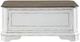 Liberty Furniture Magnolia Manor Antique White/Weathered Bark Storage Trunk-2