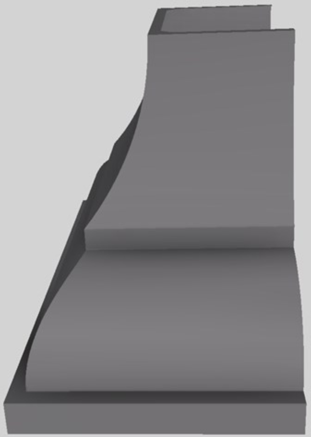 Vent-A-Hood® Designer Series 42" Gunsmoke Wall Mounted Range Hood-1