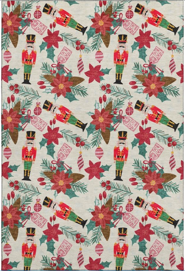 Dalyn™ Rug Company Merry & Bright MY19 Ivory 5'x8' Area Rug-0