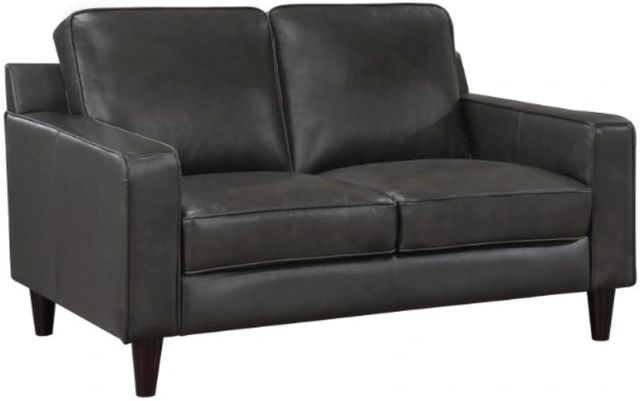 Homelegance® Aldrich Gray Loveseat-0
