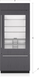 Sub-Zero® Classic Series 36" 20.8 Cu. Ft. Panel Ready Right Hinge Built-In Over and Under Refrigerator/Freezer with Glass Door-3