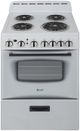 Avanti® 24" White Freestanding Electric Range-1