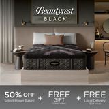 Beautyrest Black® Series 2 Pocketed Coil® 16.5" Medium Pillow Top King Mattress