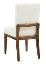 Artisan & Post by Vaughan-Bassett Crafted Cherry by Ben & Erin Napier White/Medium Cherry Upholstered Side Chair  -1