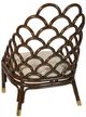 Stylecraft Tamara Day Dark Walnut Dining or Lounge Chair-2