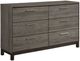 Homelegance® Vestavia Antique Gray/Dark Brown Dresser-0
