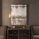 Uttermost® The Wall White Abstract Art-1