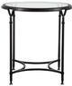 Uttermost® Samson Glass Top Side Table with Aged Black Base-3