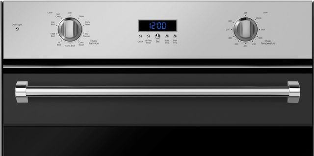 Viking® 3 Series 30" Cast Black Single Electric Wall Oven-1