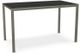 Amisco Customizable Bennington 72" Black Italian Porcelain Bar Table-0
