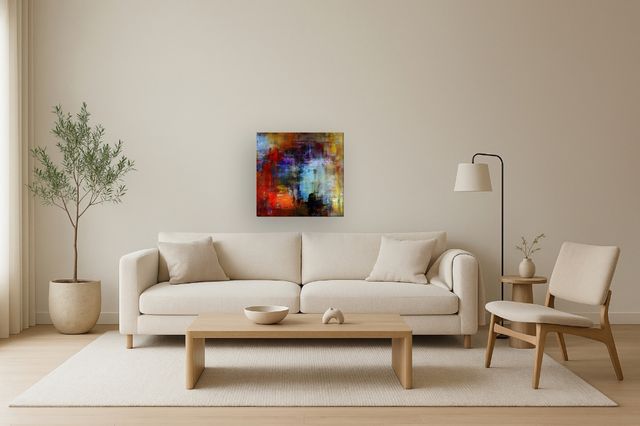 Classy Living Vivid Urban Energy Wall Art-1