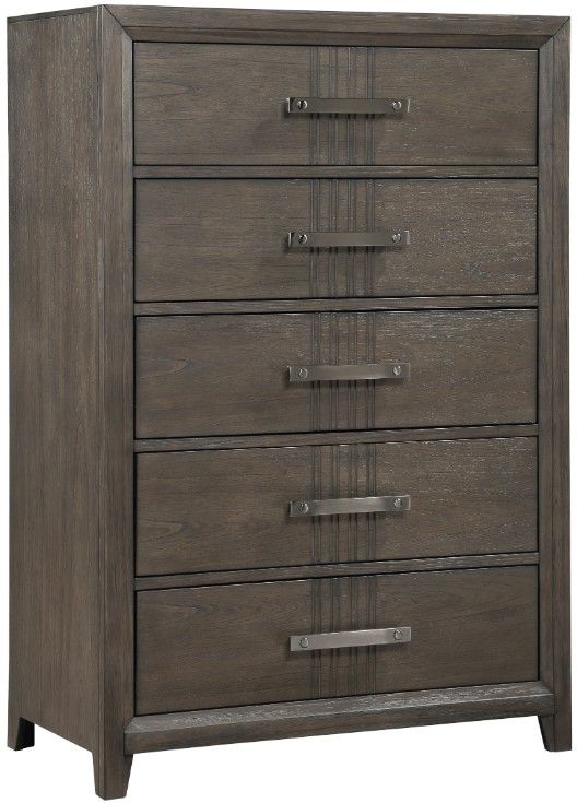 New Classic® Home Furnishings Landon Walnut Chest-0
