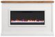 Legends Home Real Cozy Sonoma Bourbon/Jasmine White Fireplace Mantel-3